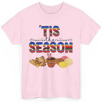 Tis The Season Mexican Christmas Concha Tamale Sweet Bread Classic Unisex T-Shirt