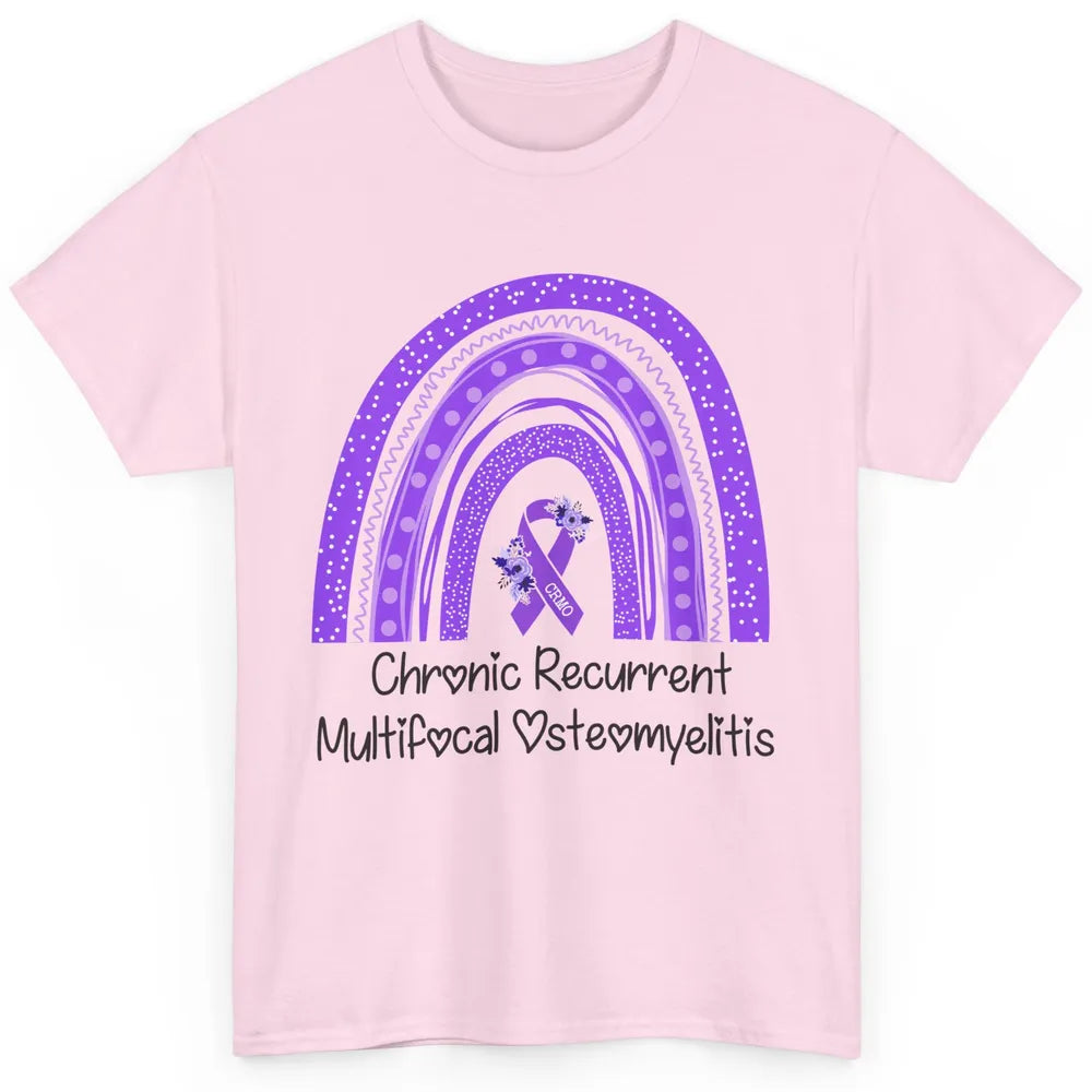 Chronic Recurrent Multifocal Osteomyelitis CRMO Rainbow Classic Unisex T-Shirt