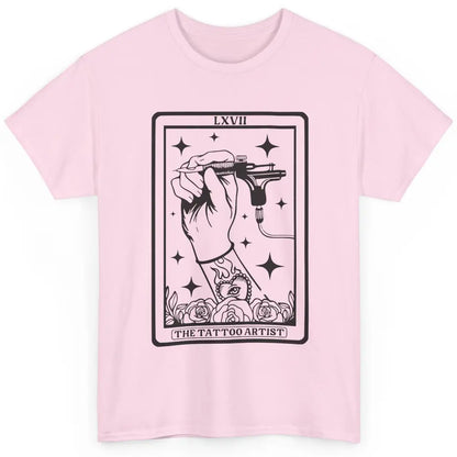 Tattoo Artist Tarot Card Beautician Tattoo Machine Halloween Classic Unisex T-Shirt