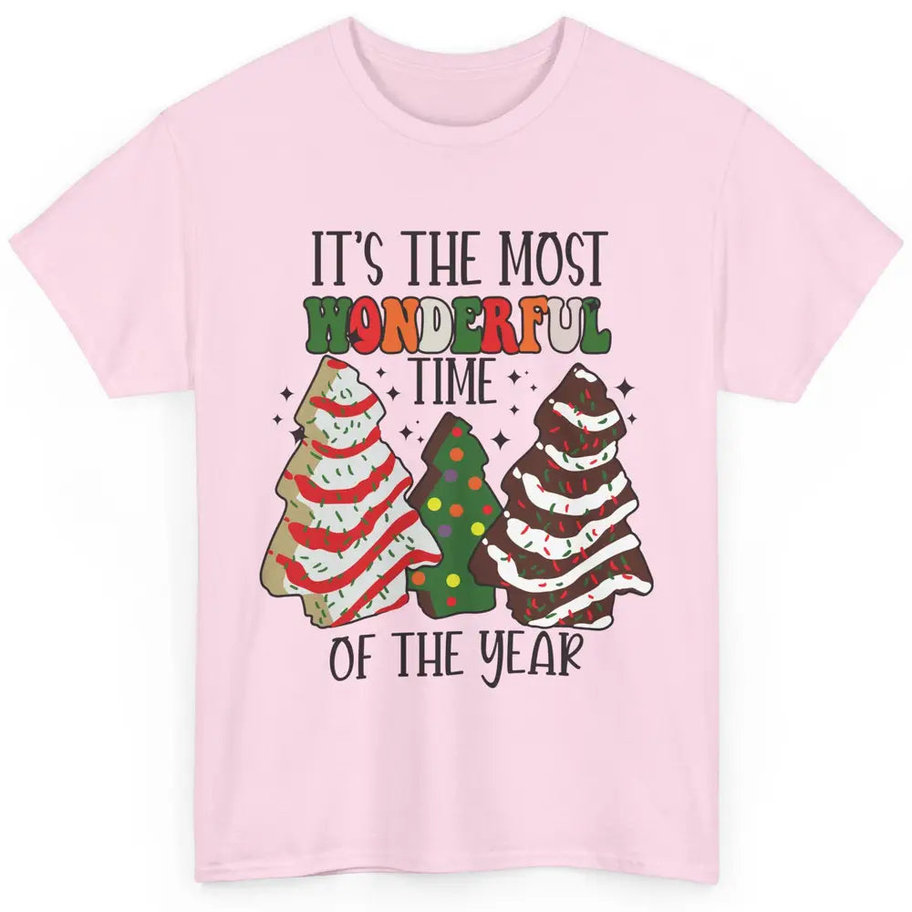 Christmas Tree Cakes Most Wonderful Time Of Year Christmas Classic Unisex T-Shirt