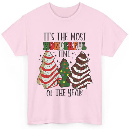 Christmas Tree Cakes Most Wonderful Time Of Year Christmas Classic Unisex T-Shirt