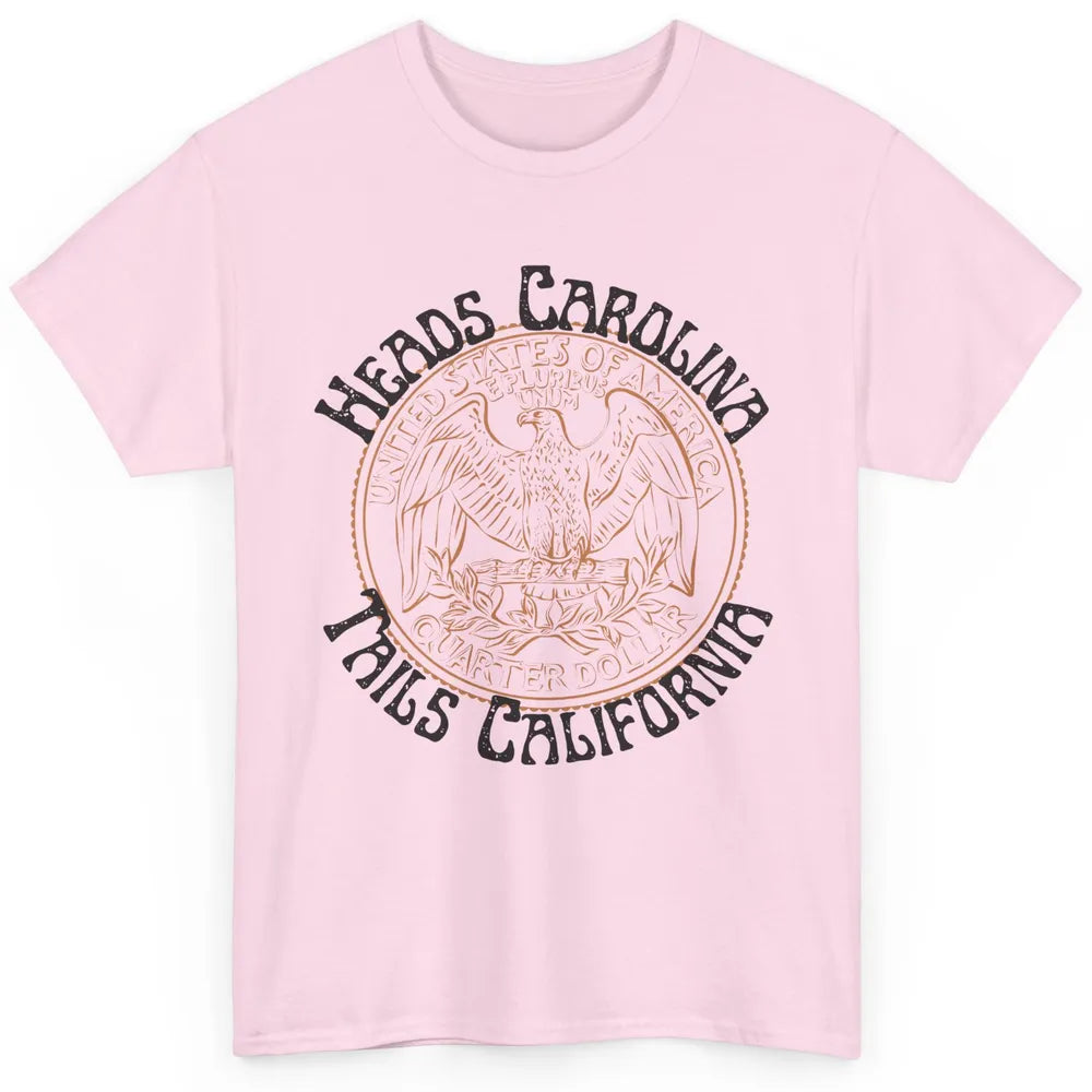 Vintage Heads Carolina Tail California US Western Country Classic Unisex T-Shirt