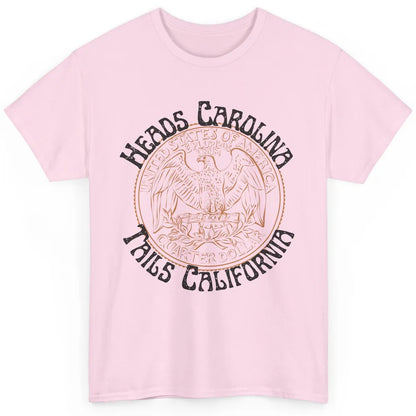 Vintage Heads Carolina Tail California US Western Country Classic Unisex T-Shirt