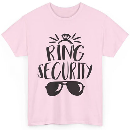 Wedding Ring Security Boy Girl Ring Bearer Wedding Party Classic Unisex T-Shirt