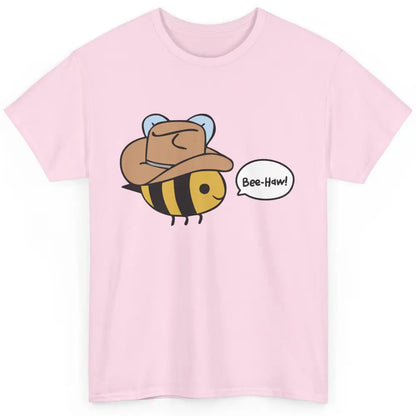 Funny Beehaw Cowboy Bee Lovers Western Country Cowgirl Gift Classic Unisex T-Shirt