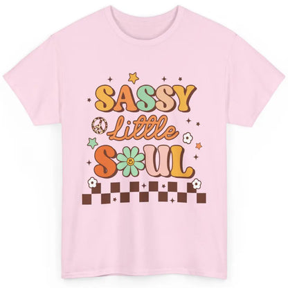 Sassy Little Soul Retro 60s Groovy Hippie Daisy Peace Boho Classic Unisex T-Shirt