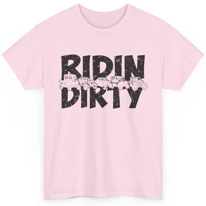 Retro UTV SXS Rider Riding Dirty ATV Offroad Riding SXS Life Classic Unisex T-Shirt