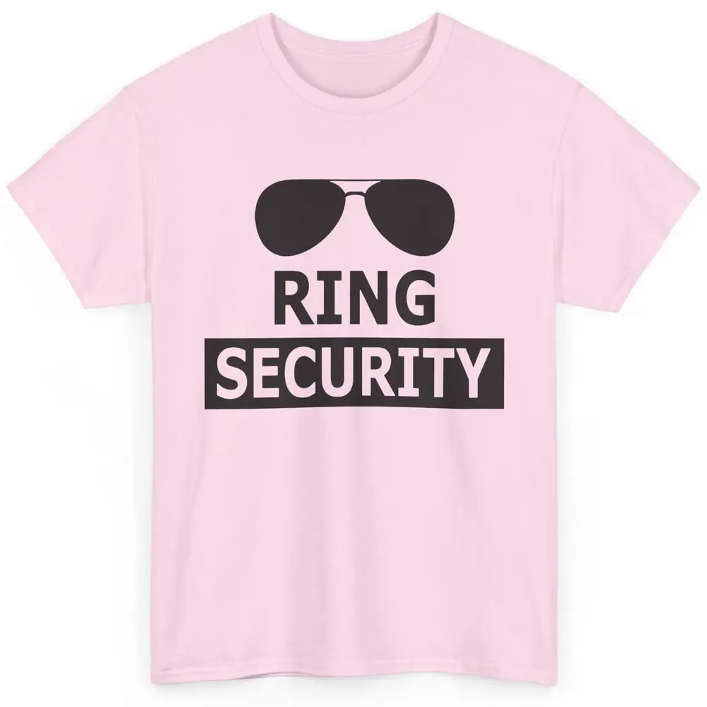 Wedding Ring Security Boy Ring Bearer Wedding Party Classic Unisex T-Shirt