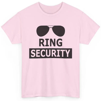 Wedding Ring Security Boy Ring Bearer Wedding Party Classic Unisex T-Shirt