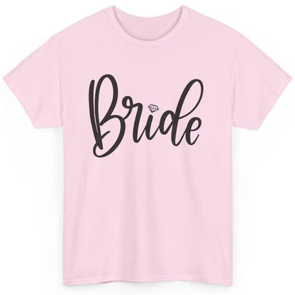 Bride To Be Diamond Ring Future Mrs. Engagement Bachelorette Classic Unisex T-Shirt