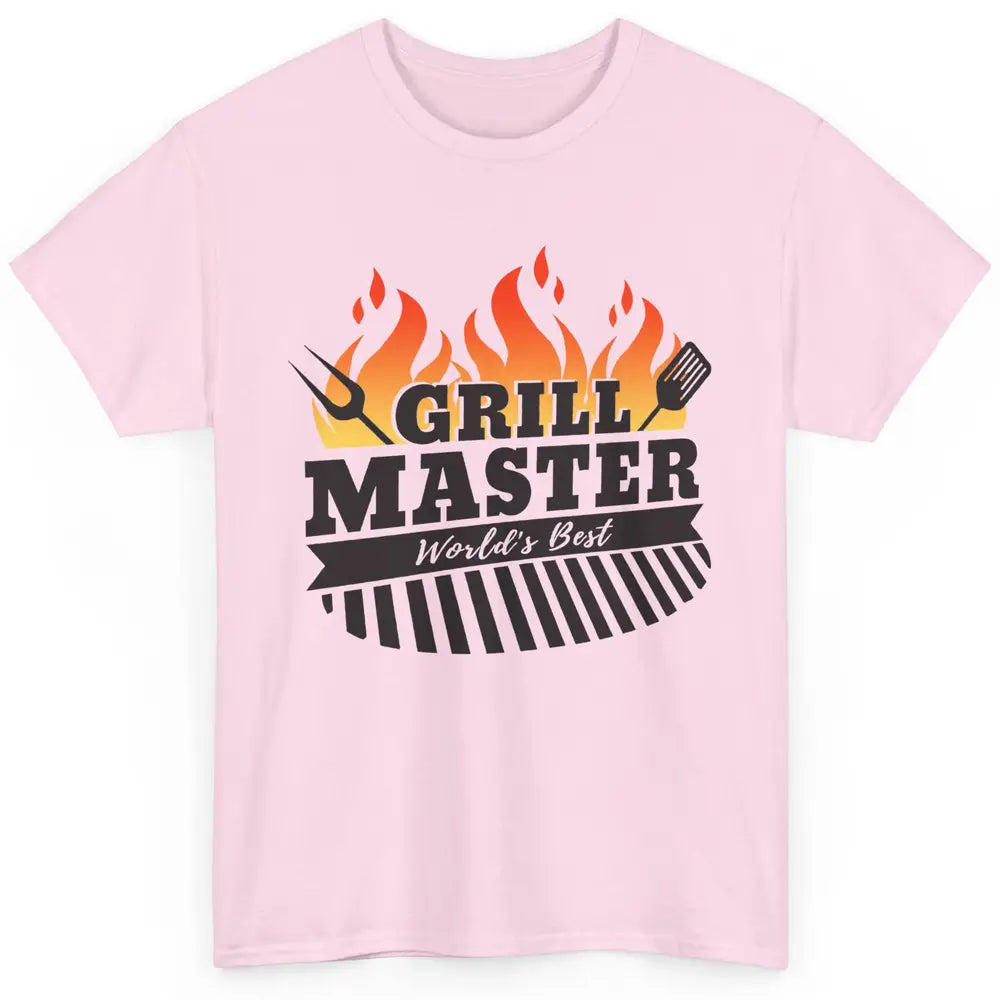 Funny BBQ Grill Master World's Best Grillfather Grillers Classic Unisex T-Shirt