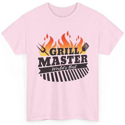 Funny BBQ Grill Master World's Best Grillfather Grillers Classic Unisex T-Shirt