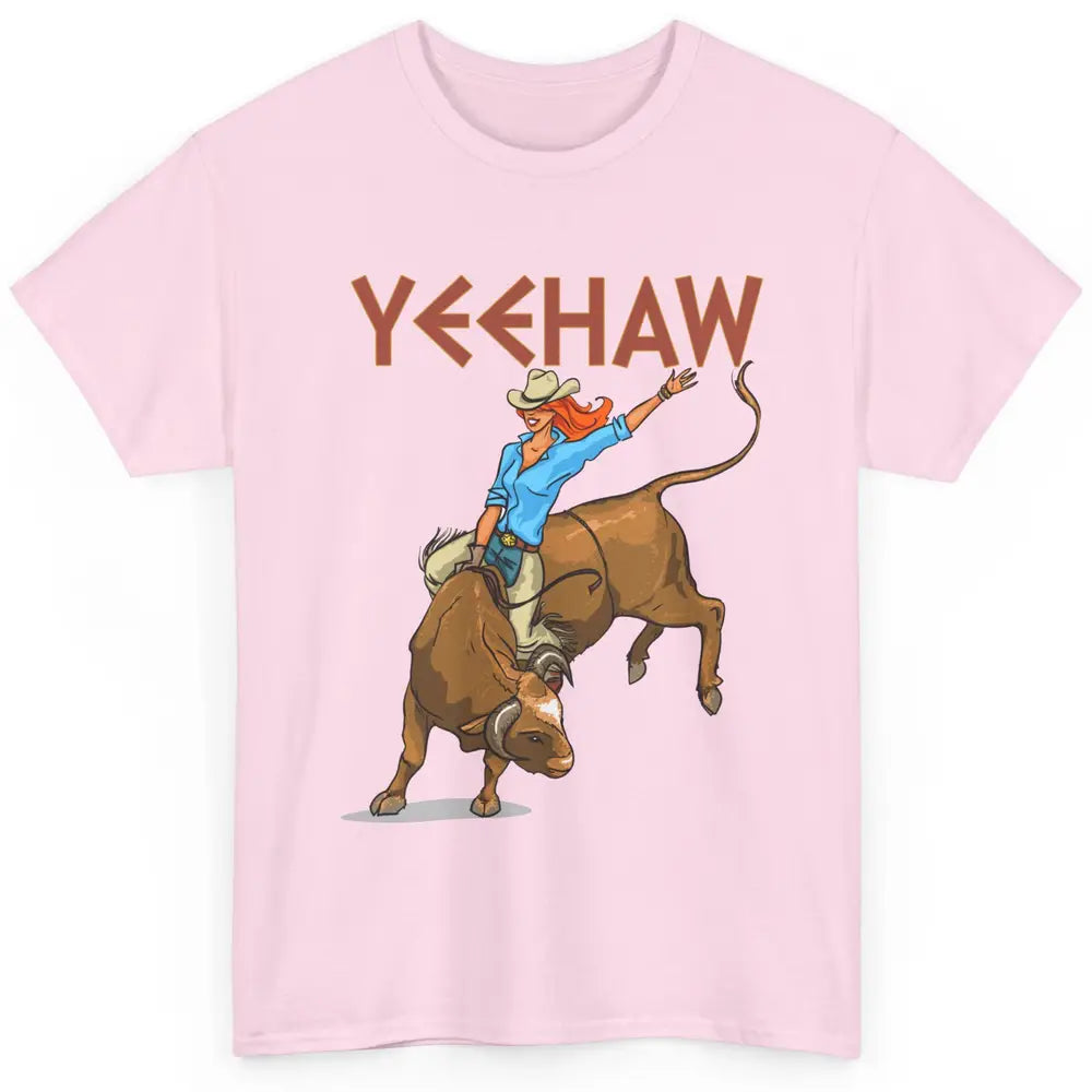 Cowboy Yeehaw Hold Your Horses Western Cowgirls Wild West Classic Unisex T-Shirt