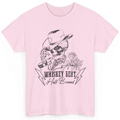 Skeleton Cowboy Whiskey Bent Hell Bound Western Country Classic Unisex T-Shirt