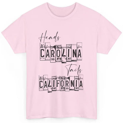 Vintage Heads Carolina Tail California Western Country Music Classic Unisex T-Shirt