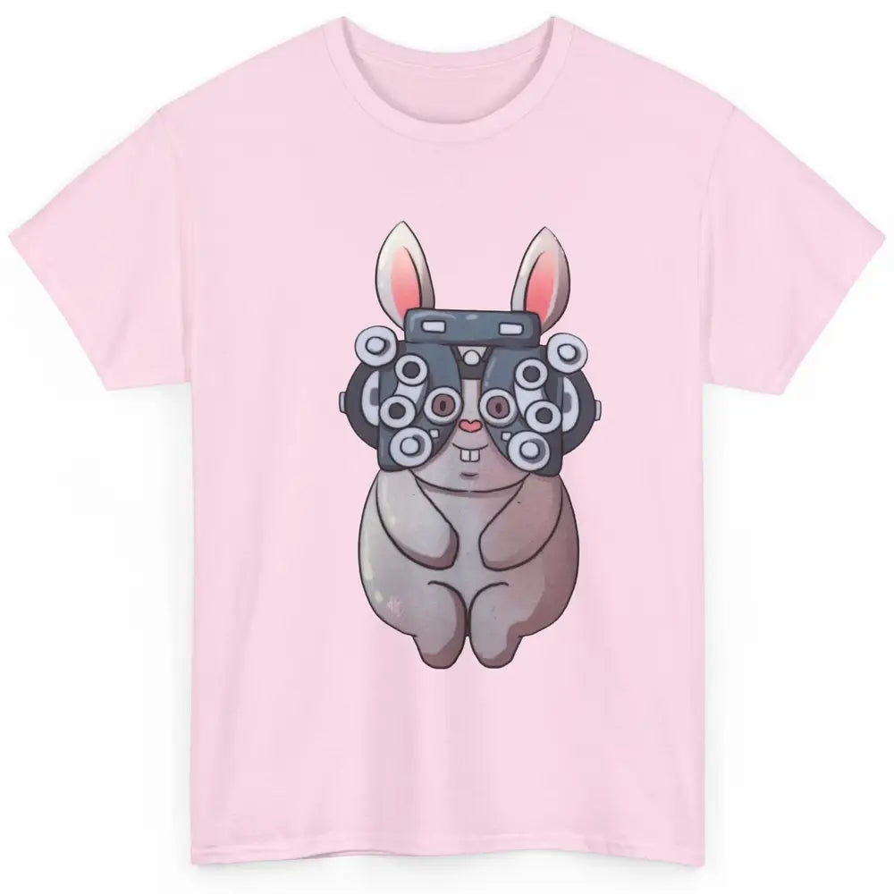 Cute Rabbit Phoropter Eye Check Optometrist Optician Life Classic Unisex T-Shirt