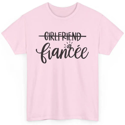 Fiancee Future Mrs. Bride Squad Engagement Bachelorette Gift Classic Unisex T-Shirt