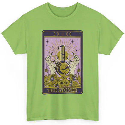 Vintage Witch The Stoner Tarot Card Weed Cannabis Marijuana Classic Unisex T-Shirt