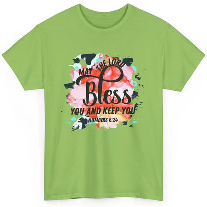 Christian May the Lord Bless You and Keep You Bible Verse Classic Unisex T-Shirt