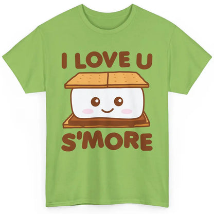 Funny Camping I Love You Smore Pun Camper Campfire Retro Classic Unisex T-Shirt