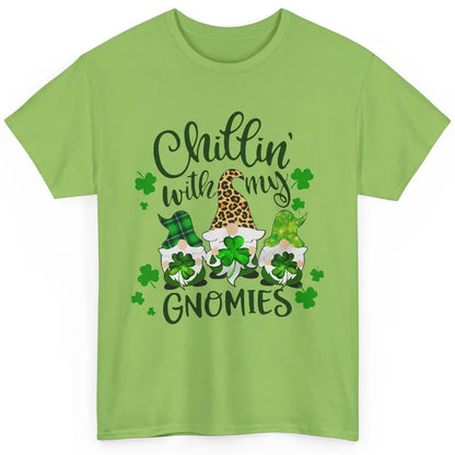 Chillin' With My Gnomes St Patrick’s Day Irish Gnomes Lucky Classic Unisex T-Shirt