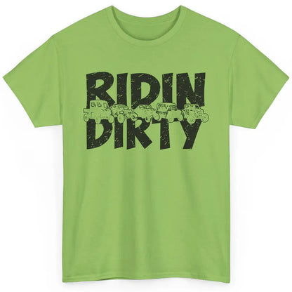 Retro UTV SXS Rider Riding Dirty ATV Offroad Riding SXS Life Classic Unisex T-Shirt