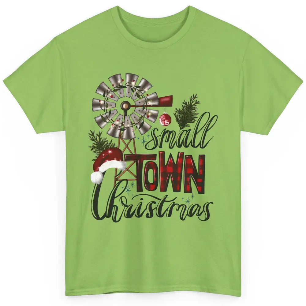 Retro Small Town Christmas Western Hometown Christmas Classic Unisex T-Shirt