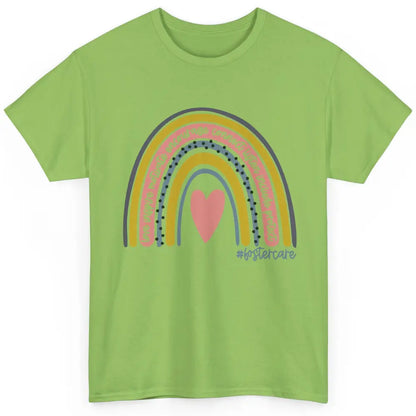 Foster Care Parents Support Rainbow Adoption Love Inspire Classic Unisex T-Shirt