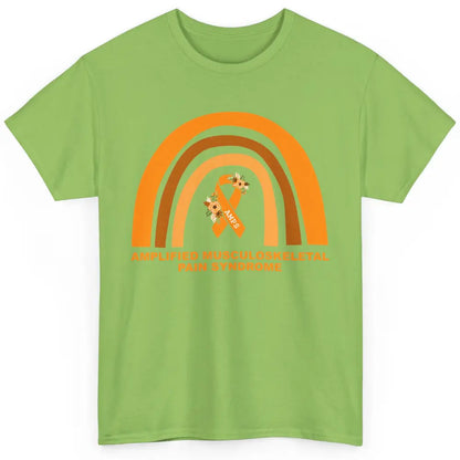 Amplified Musculoskeletal Pain Syndrome AMPS Orange Rainbow Classic Unisex T-Shirt