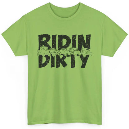 Retro UTV SXS Rider Riding Dirty ATV Offroad Riding SXS Life Classic Unisex T-Shirt