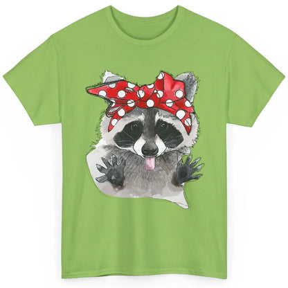 Bandana Racoon Baby Trashed Racoon Panda Lovers Gift Classic Unisex T-Shirt