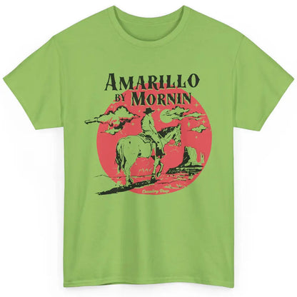 Vintage Cowboy Amarillo By Morning Desert Western Country Classic Unisex T-Shirt