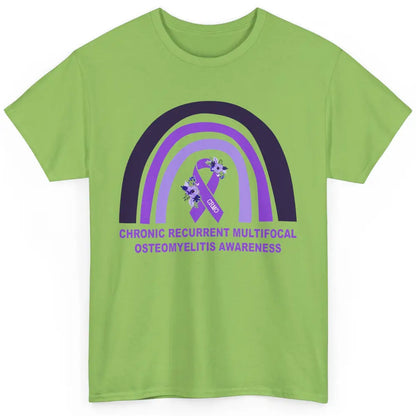 Chronic Recurrent Multifocal Osteomyelitis CRMO Rainbow Classic Unisex T-Shirt