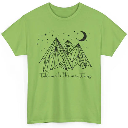 Take Me to the Mountains Boho Hiking Camping Outdoor Gift Classic Unisex T-Shirt