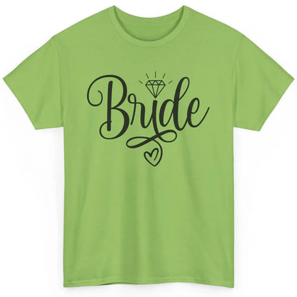 Bride To Be Wedding Ring Future Mrs. Engagement Bachelorette Classic Unisex T-Shirt