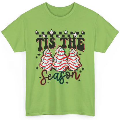 Funny Christmas Tree Cake Tis The Season Debbie Western Xmas Classic Unisex T-Shirt