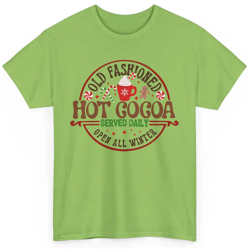 Christmas Gingerbread Hot Cocoa Hot Chocolate Christmas Classic Unisex T-Shirt