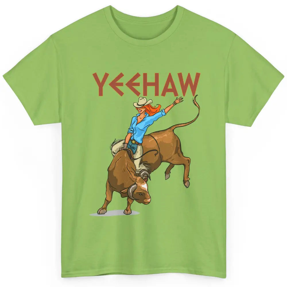 Cowboy Yeehaw Hold Your Horses Western Cowgirls Wild West Classic Unisex T-Shirt