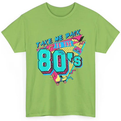 Vintage Take Me Back To The 80s Cassette Retro Rainbow Child Classic Unisex T-Shirt