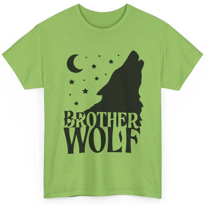 Brother Wolf Wolf Pack Wolf Family Matching Family Outfit Classic Unisex T-Shirt