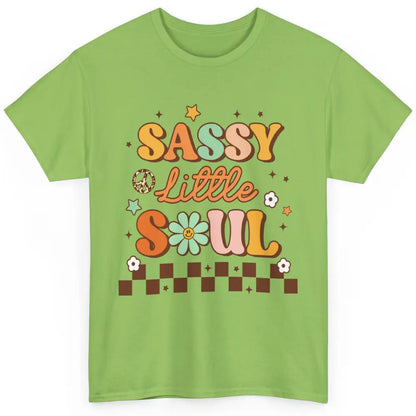 Sassy Little Soul Retro 60s Groovy Hippie Daisy Peace Boho Classic Unisex T-Shirt