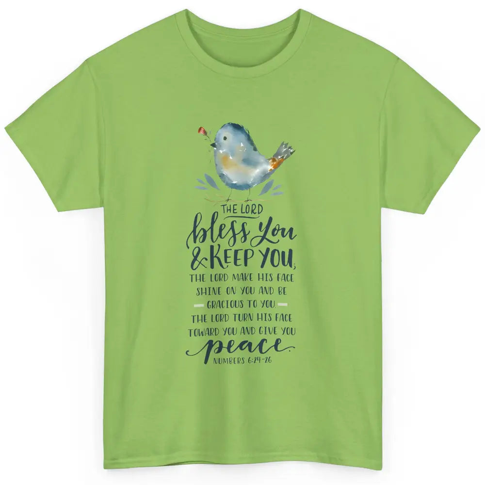 Christian The Lord Bless You Keep You Bible Verse Religious Classic Unisex T-Shirt