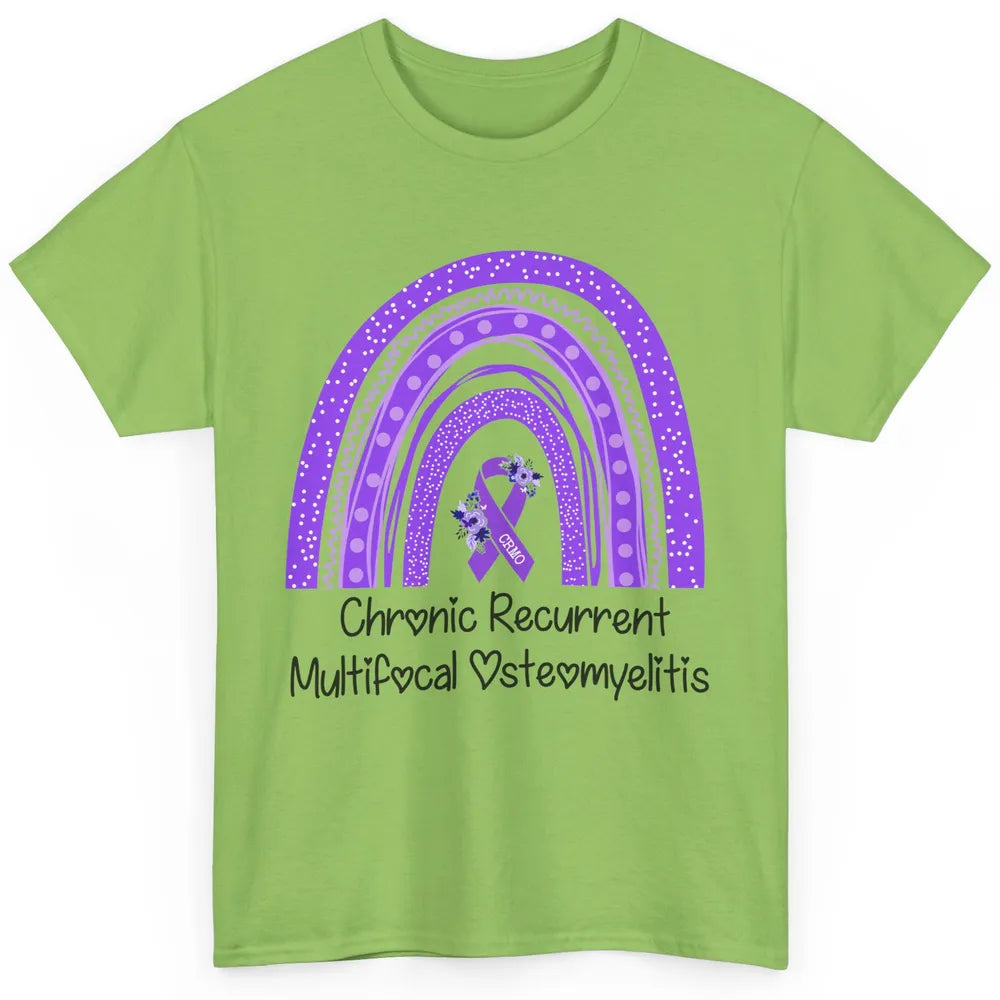 Chronic Recurrent Multifocal Osteomyelitis CRMO Rainbow Classic Unisex T-Shirt