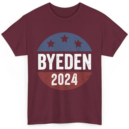 Bye Den 2024 Byeden Button Funny Anti Joe Biden Vote Trump Classic Unisex T-Shirt