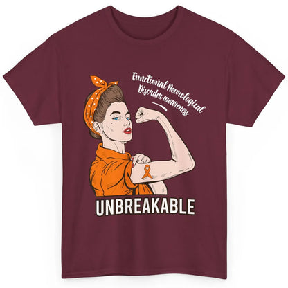 Functional Neurological Disorder Strong Woman Unbreakable Classic Unisex T-Shirt