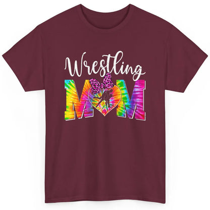 Vintage Sports Wrestling Mom Mama Martial Art Tie Dye Retro Classic Unisex T-Shirt