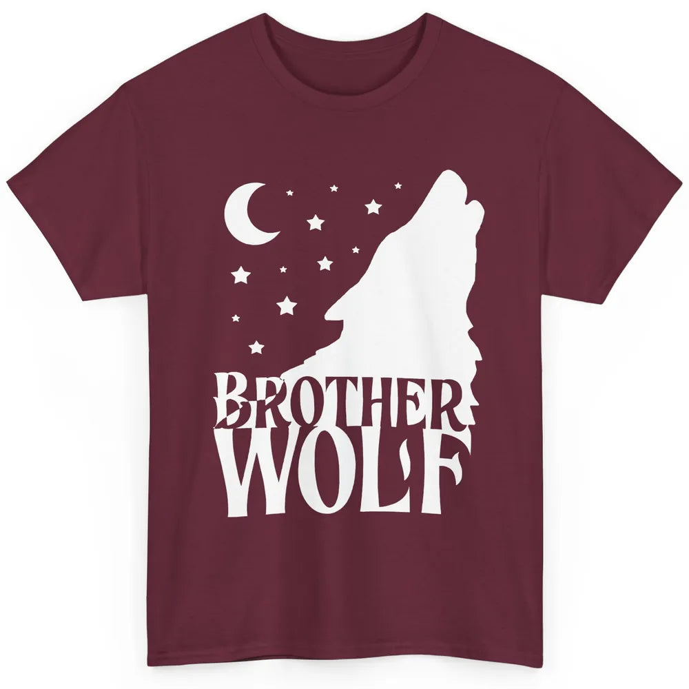 Brother Wolf Wolf Pack Wolf Family Matching Family Outfit Classic Unisex T-Shirt