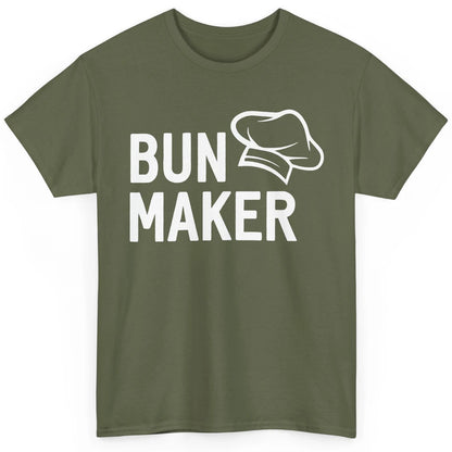 Bun Maker Bun Baker Pregnancy Announcement Baby Reveal Gift Classic Unisex T-Shirt