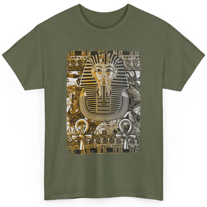 Ancient Egyptian Pyramid Golden King Tut Pharaoh Tutankhamun Classic Unisex T-Shirt