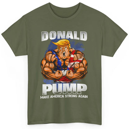 Donald Pump Weightlifter Make America Swole Again Trump 2024 Classic Unisex T-Shirt